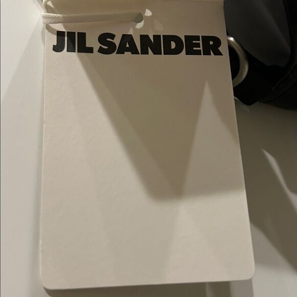 Jil Sander men’s Black Calfskin Cap, Black, Size Small, NWT - Picture 10 of 12